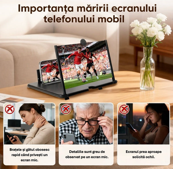 Ecran 3D pentru Telefon
